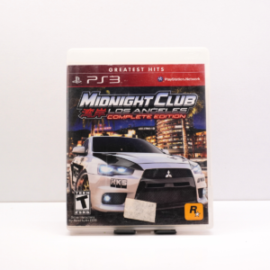 Midnight Club Complete Edition - PS3 Mídia Física