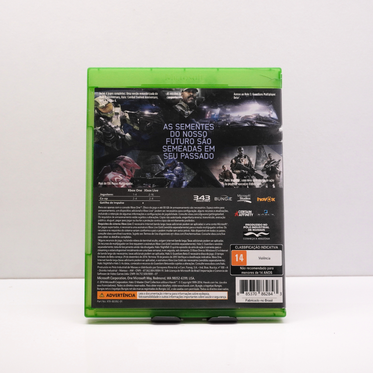 HALO The Master Chief Collections - XBOX ONE Mídia Física - Imagem 2