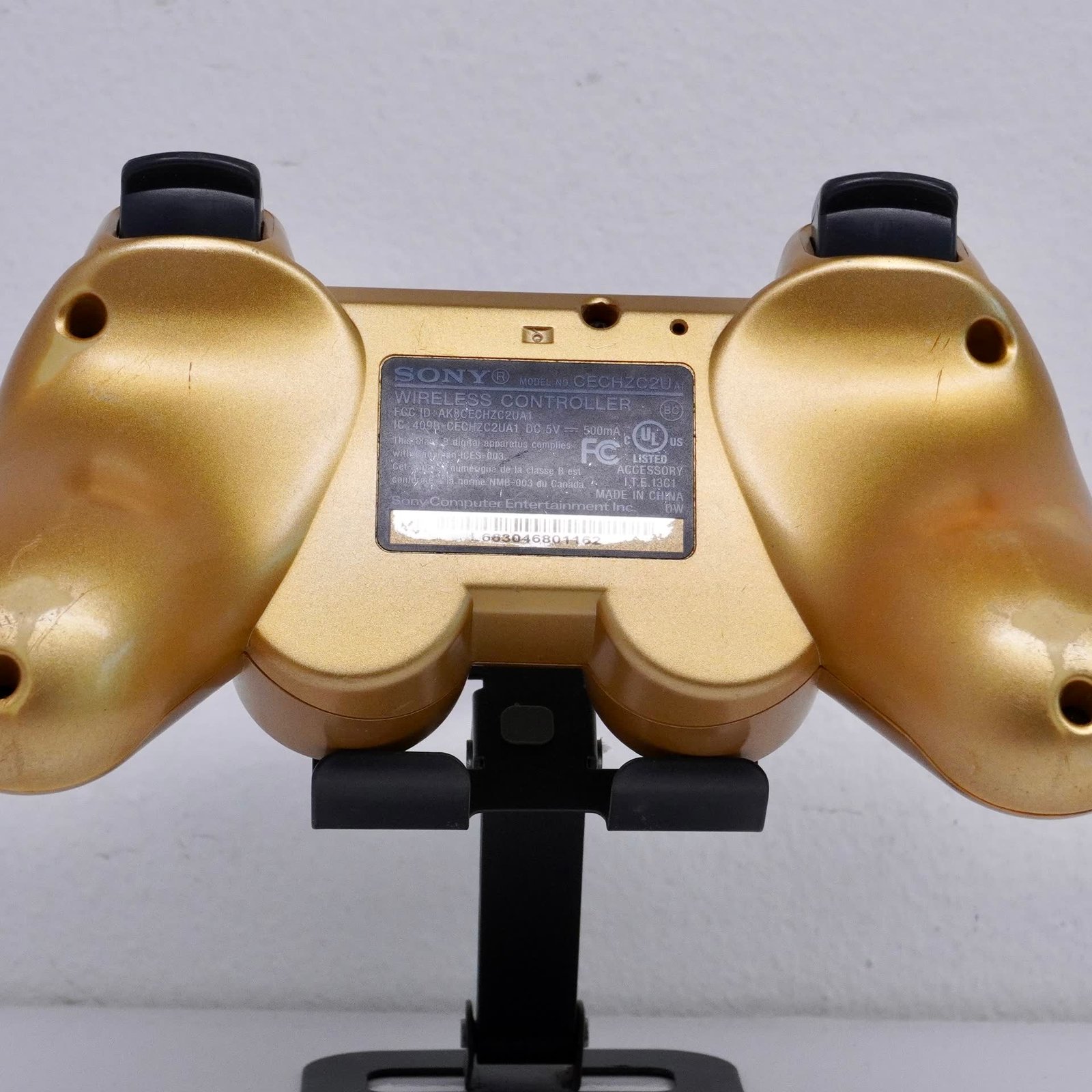 Controle Original Sony DualShock 3 PlayStation 3 (PS3) - Dourado / Metallic Gold - Imagem 3