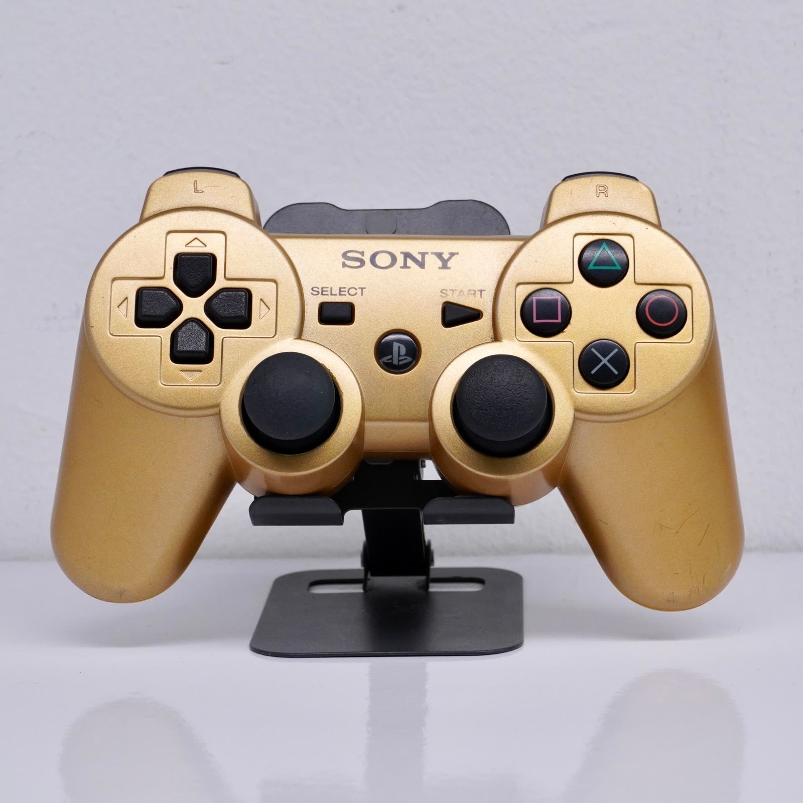 Controle Original Sony DualShock 3 PlayStation 3 (PS3) - Dourado / Metallic Gold